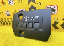 Пластиковая крышка на двс TOYOTA WISH 2013|Цвет 202 1121237030 ZGE20W 2ZRFAE, передняя