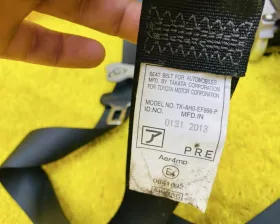 Ремень безопасности ПАРА ПЕРЕД TOYOTA