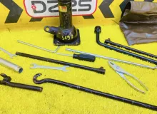 Поддомкратник/ домкрат TOYOTA LAND CRUISER PRADO 1994 0911160060 KZJ78W 1KZTE, задний
