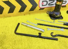 Поддомкратник/ домкрат TOYOTA LAND CRUISER PRADO 1994 0911160060 KZJ78W 1KZTE, задний
