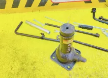 Поддомкратник/ домкрат TOYOTA LAND CRUISER PRADO 1994 0911160060 KZJ78W 1KZTE, задний