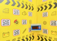 Замок двери TOYOTA HIACE 2009 6964026370 TRH219W 2TRFE, задний левый