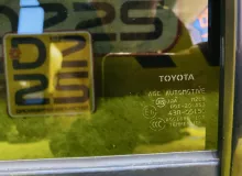 Стекло двери TOYOTA HIACE 2009 6276026650 TRH219W 2TRFE, заднее левое