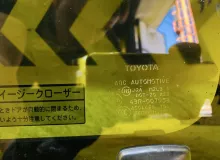 Стекло двери TOYOTA HIACE 2009 6276026650 TRH219W 2TRFE, заднее левое