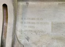 Бампер Mercedes-Benz S-CLASS 2008 A22188003409999 WDD221 M273E55|273961|273.961, задний