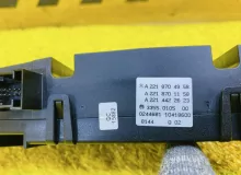 Блок управления климат-контролем Mercedes-Benz S-CLASS 2008 A2218703610 WDD221 M273KE55, передний