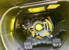 Шлейф-лента руля Mercedes-Benz S-CLASS 2008 A2215452332 WDD221 M273E55|273961|273.961, передняя