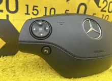 Подушка безопасности водителя Mercedes-Benz S-CLASS 2008 A2218600502 WDD221 M273KE55, передняя