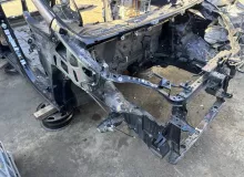 Лонжерон TOYOTA ALPHARD 2015 5370158070 AGH35W 2ARFE, передний правый
