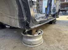 Порог кузова TOYOTA ALPHARD 2015 6141258020 AGH35W 2ARFE, левый