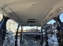 Обшивка потолка TOYOTA ALPHARD 2015 6330458580 AGH35W 2ARFE, передняя