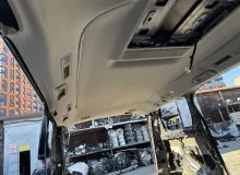 Обшивка потолка TOYOTA ALPHARD 2015 6330458580 AGH35W 2ARFE, передняя