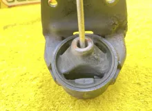 Подушка коробки передач TOYOTA HIACE 1998 1230354041 KZH106W 1KZTE, передняя