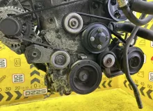 Двигатель TOYOTA HIACE 2007 1900075G90 TRH216K 2TRFE, передний