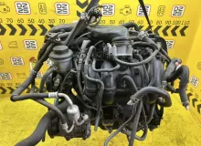 Двигатель TOYOTA HIACE 2007 1900075G90 TRH216K 2TRFE, передний