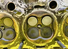 Головка блока цилиндров TOYOTA LAND CRUISER PRADO 2003 1110169136 VZJ121W 5VZFE, передняя левая