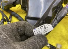 Коса под капот TOYOTA VITZ 2012|Цвет 1G3 821115CF20 NSP135 1NRFE, передняя