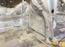Лонжерон TOYOTA VITZ 2012|Цвет 1G3 5370252190 NSP135 1NRFE, передний левый