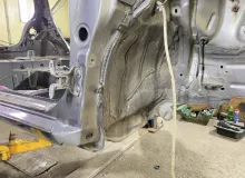 Лонжерон TOYOTA VITZ 2012|Цвет 1G3 5370152190 NSP135 1NRFE, передний правый