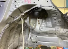 Лонжерон TOYOTA VITZ 2012|Цвет 1G3 5370152190 NSP135 1NRFE, передний правый