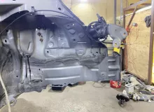 Лонжерон TOYOTA VITZ 2012|Цвет 1G3 5370152190 NSP135 1NRFE, передний правый
