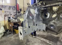 Лонжерон TOYOTA VITZ 2012|Цвет 1G3 5370152190 NSP135 1NRFE, передний правый