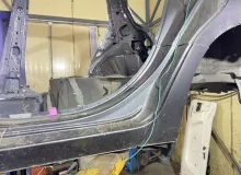 Порог кузова TOYOTA VITZ 2012|Цвет 1G3 6141252290 NSP135 1NRFE, левый