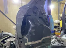 Крыло заднее TOYOTA VITZ 2012|Цвет 1G3 6160252590 NSP135 1NRFE, заднее левое