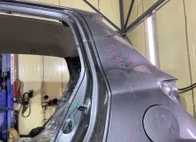 Крыло заднее TOYOTA VITZ 2012|Цвет 1G3 6160252590 NSP135 1NRFE, заднее левое