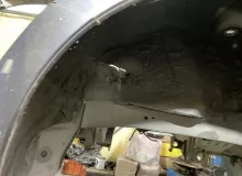 Крыло заднее TOYOTA VITZ 2012|Цвет 1G3 6160252590 NSP135 1NRFE, заднее левое