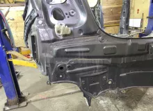 Крыло заднее TOYOTA VITZ 2012|Цвет 1G3 6160252590 NSP135 1NRFE, заднее левое