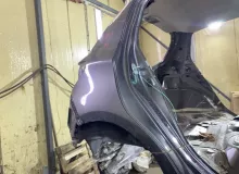 Крыло заднее TOYOTA VITZ 2012|Цвет 1G3 6160152570 NSP135 1NRFE, заднее правое