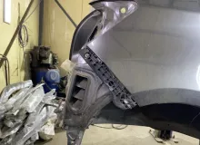 Крыло заднее TOYOTA VITZ 2012|Цвет 1G3 6160152570 NSP135 1NRFE, заднее правое
