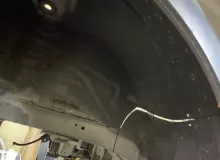 Крыло заднее TOYOTA VITZ 2012|Цвет 1G3 6160152570 NSP135 1NRFE, заднее правое