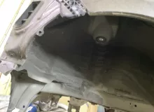 Крыло заднее TOYOTA VITZ 2012|Цвет 1G3 6160152570 NSP135 1NRFE, заднее правое