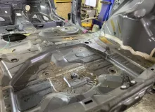 Тазик железный TOYOTA VITZ 2012|Цвет 1G3 5831152191 NSP135 1NRFE, задний
