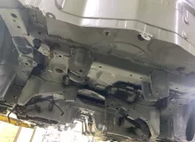 Тазик железный TOYOTA VITZ 2012|Цвет 1G3 5831152191 NSP135 1NRFE, задний
