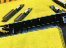 Консоль магнитофона TOYOTA WISH 2012|Цвет 202 5542068140 ZGE20W 2ZRFAE, передний