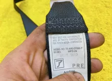 Ремень безопасности ПАРА ПЕРЕД TOYOTA WISH 2012|Цвет 202 7321068040C0 ZGE20W 2ZRFAE, передний