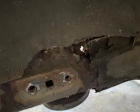 Тазик железный Nissan