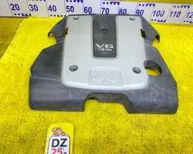 Пластиковая крышка на двс Nissan