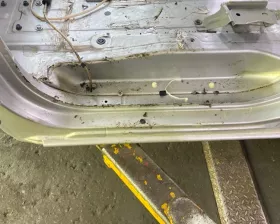 Порог кузова NISSAN