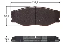 Колодки тормозные дисковые Avantech передние (противоскрипная пластина в компл.) Колодки тормозные дисковые Avantech передние (противоскрипная пластина в компл.)