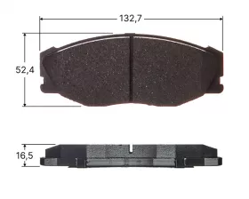 Колодки тормозные дисковые Avantech передние (противоскрипная пластина в компл.)