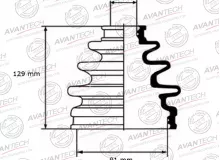 Пыльник привода Avantech