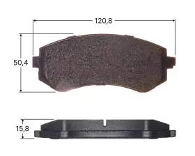 Колодки тормозные дисковые Avantech задние  (противоскрипная пластина в компл.)
