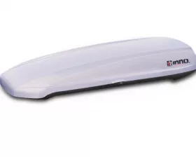 Бокс пластиковый 440л, New Shadow 16 (2-х стороннее открытие, матовый, серебро)