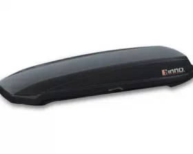 Бокс пластиковый 440л, New Shadow 16 (2-х стороннее открытие, матовый, черный)