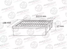 Фильтр салонный Avantech