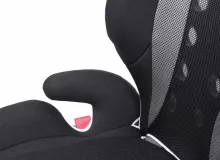 Кресло детское автомобильное Saratto Highback Junior Quattro, группа 2/3, черно-серое